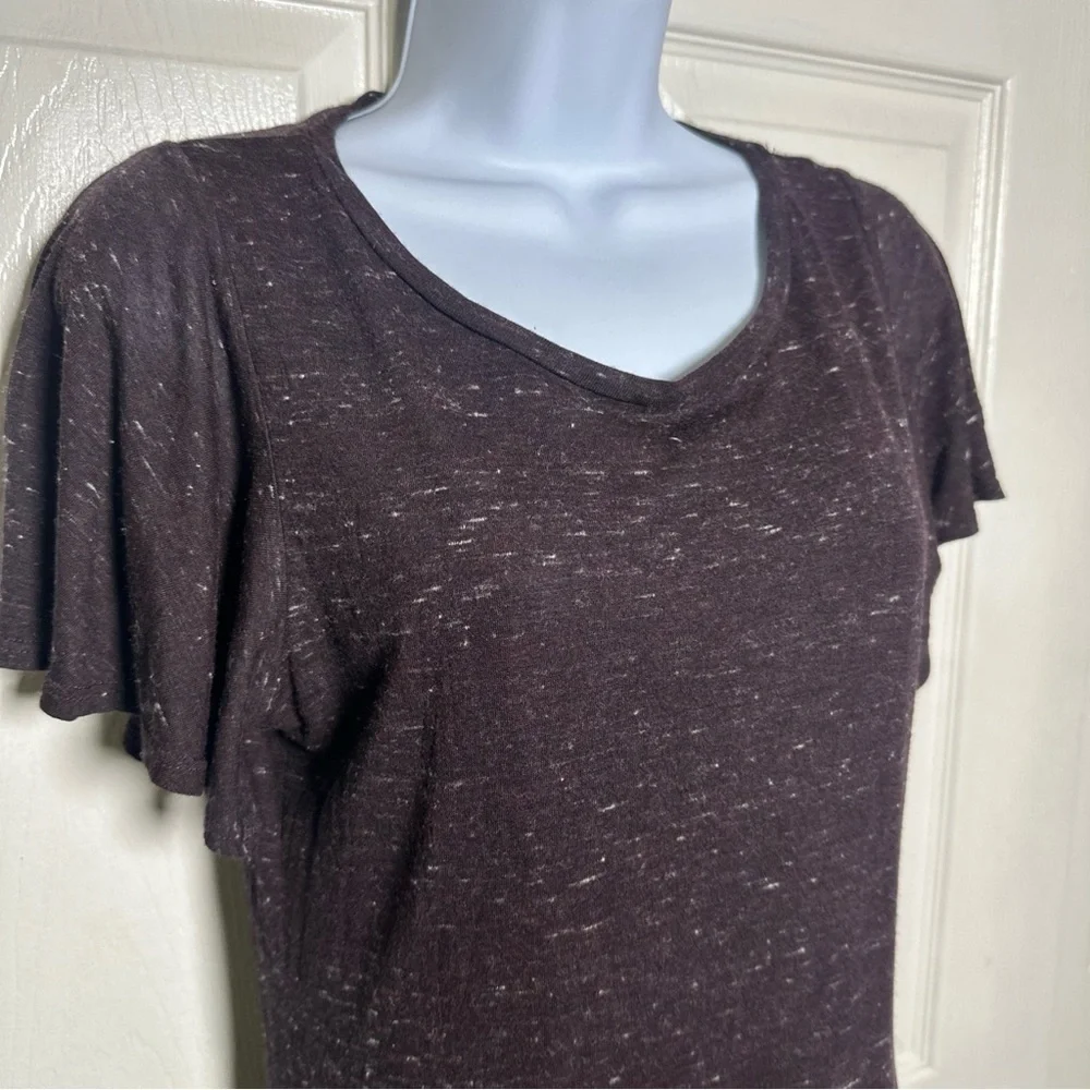 Dolan Anthropologie Women’s Small Melanie Maroon Sun Dress Asymmetrical Y2K Boho - Picture 5 of 15